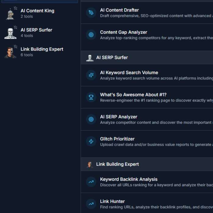 SEO by the Backend Workflow Tools